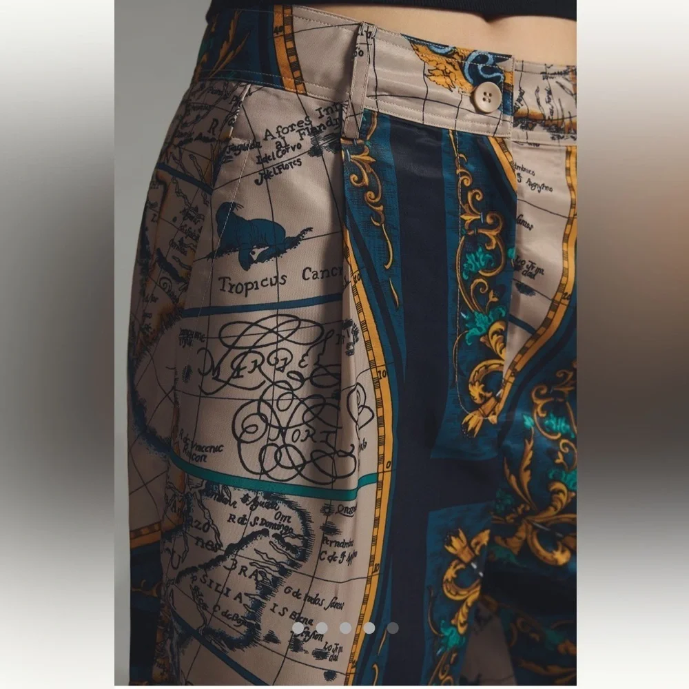 Anthropologie NWT Tiny Twilight Capri Pants size S. - Picture 5 of 16